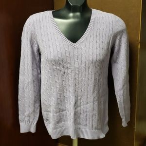 Ann Taylor Loft Lavender Sweater